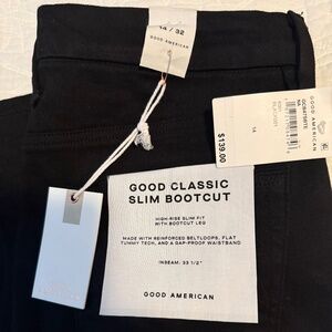 Good American good classic slim bootcut